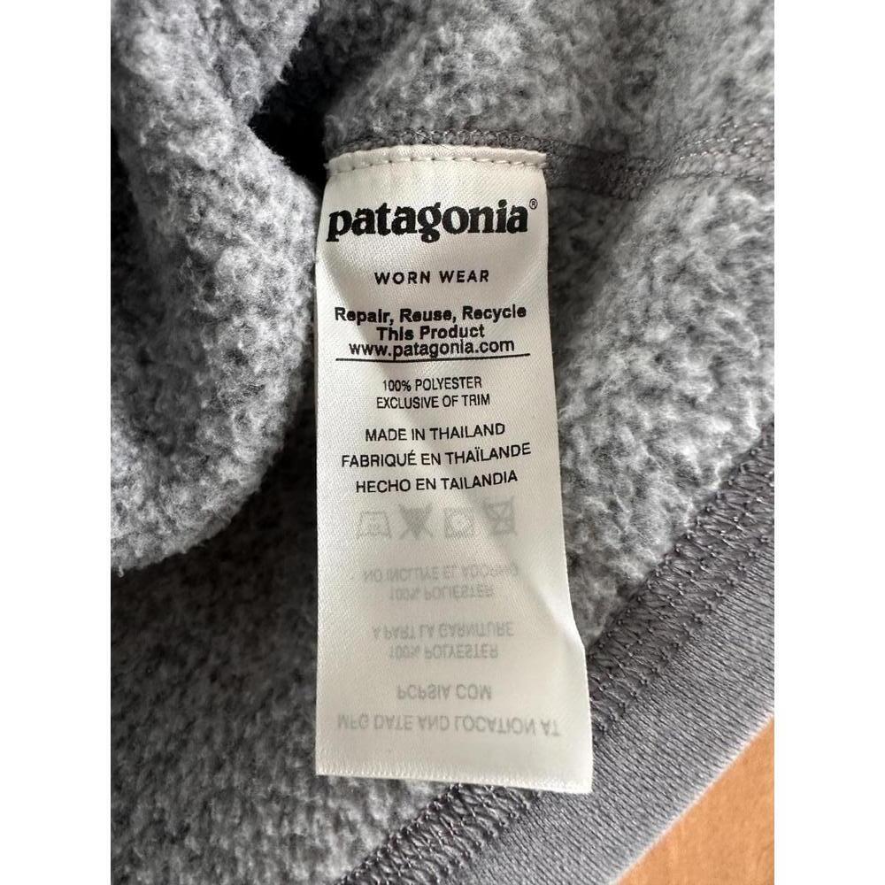Patagonia Better Sweater 1/4-Zip Fleece Sweatshirt Gray Women’s size Small - Picture 8 of 12